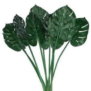 Unique Bargains Soft Materials High Simulation Reusable DIY Creative Artificial Plants 10 Pcs - 1 of 4