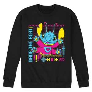 Men's - Disney - Lilo & Stitch Graphic Fleece Sweatshirt - 1 of 4