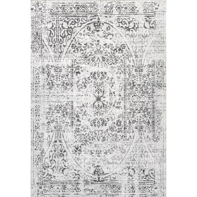 Nuloom Bess Persian Vintage Pet Friendly Machine Washable Area Rug