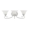 Livex Lighting Coronado 3 - Light Vanity in  Brushed Nickel - 3 of 4