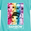 Girls' - Rainbow High - Sparkle Character Box Fitted Short Sleeve Graphic T-Shirt - 2 of 4
