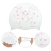 Unique Bargains Silicone Waterproof Vines Print Swim Cap 1 Pc - 3 of 4