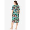 Dreams & Co. Plus Size Short T-Shirt Lounger - 3 of 4