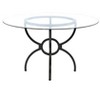 Coaster Home Furnishings Aviano Dining Table, Gunmetal - 3 of 4