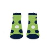 NFL Seattle Seahawks Big Dot Sleep Socks: Polka Dots Knit Ankle Apparel - 3 of 3