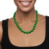 Ross-Simons 7-14mm Jade Graduated Bead Necklace With 14kt Yellow Gold - 2 of 4