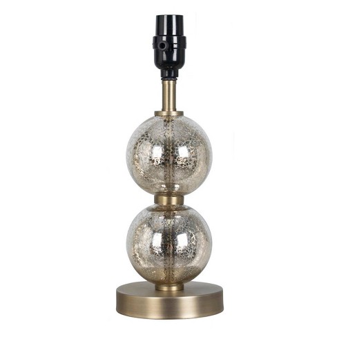 Large glass store ball table lamp