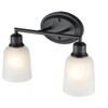Millennium Lighting Amberle 2 - Light Vanity in  Matte Black - 2 of 4