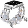 Worryfree Gadgets Apple Watch Replacement Band for iWatch Series 8/7/6/5/4/3/2/1 Series SE Stretchable Fashion Wristband for Women Girls - 2 of 4