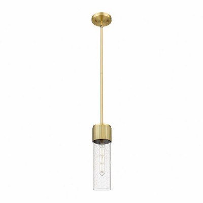 Bolivar - 1 Light Pendant In Industrial Style-13.5 Inches Tall and 4 Inches Wide