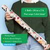 Big Dot of Happiness Cat Christmas Wrapping Paper, Pets Holiday Gift Wrap Roll, Funny Kitty Cat Christmas Gift Paper, 24 in x 7 feet, 1 Roll - 3 of 4
