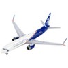 Boeing 737-800 Commercial Aircraft "Alaska Airlines - Honoring Those Who Serve" White & Blue 1/400 Diecast Model by GeminiJets - 4 of 4