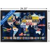 Trends International David Bowman - License Plate Map Framed Wall Poster Prints - 3 of 4