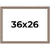 PosterPalooza | Ornate Gold Picture Frame - UV Acrylic, Backing Board, Hanging Hardware Included - 2 of 4