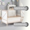 VYNXARIA 3-in-1 Crib in Washed Natural/White - 4 of 4