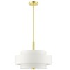 Livex Lighting Meridian 4 - Light Chandelier in  Satin Brass - 2 of 2
