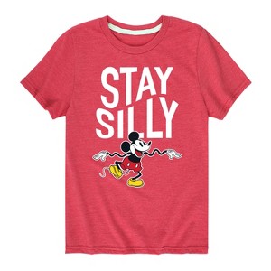 Boys' - Disney - Stay Silly Short Sleeve Graphic T-Shirt - 1 of 4