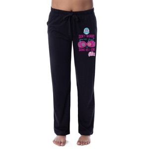 Harry Potter Womens' Luna Lovegood Wizarding World Sleep Pajama Pants Black - 1 of 3