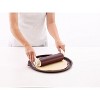Lekue Silicone Perforated Pizza Pan, 14-Inch Diameter, Brown - 3 of 4