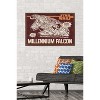 Trends International Star Wars: New Vintage - Millennium Falcon Framed Wall Poster Prints - 2 of 4