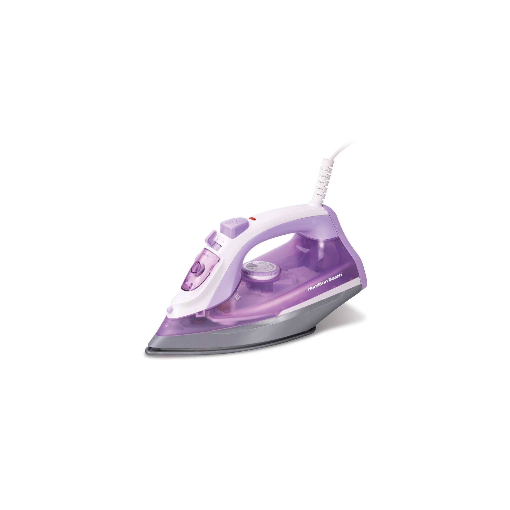 Hamilton Beach Steam Iron with Extra-Glide Nonstick Soleplate 14100