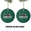 Plymouth State University Primary Logo Porcelain Holiday Christmas Tree Ornament  2.8" (7.1 cm) - 2 of 4