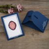 Anna-Kaci Rose Pink Flower Cameo Brooch Pin Crystal Rhinestones with Family Member Gift Message Card & Envelope Jewelry Gifts - 4 of 4