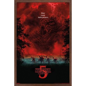 Trends International Netflix Stranger Things: Season 5 (2025) - Key Art Framed Wall Poster Prints - 1 of 4