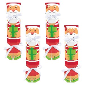 Big Dot of Happiness Tropical Christmas No Snap Beach Santa Holiday Party Table Favors DIY Cracker Boxes Set of 12 - 1 of 4