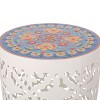 NicBex Outdoor End Table Modern Outdoor Side Table Outdoor Side Table, Iron Patio Table Small Table for Backyard, Balcony, Porch - 4 of 4