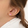 Girls' Miss Foxy Screw Back Sterling Silver Earrings - In Season Jewelry - 3 of 4