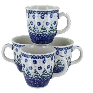 Blue Rose Polish Pottery K081 Manufaktura Mug Set - 1 of 2