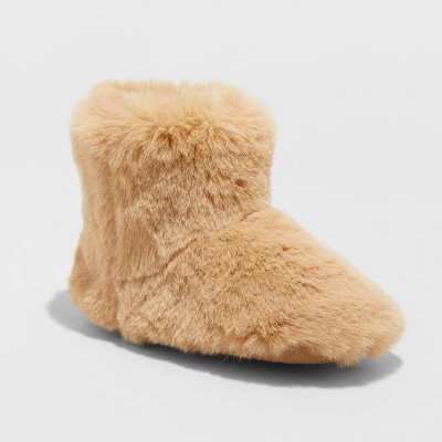 fluffy slippers target
