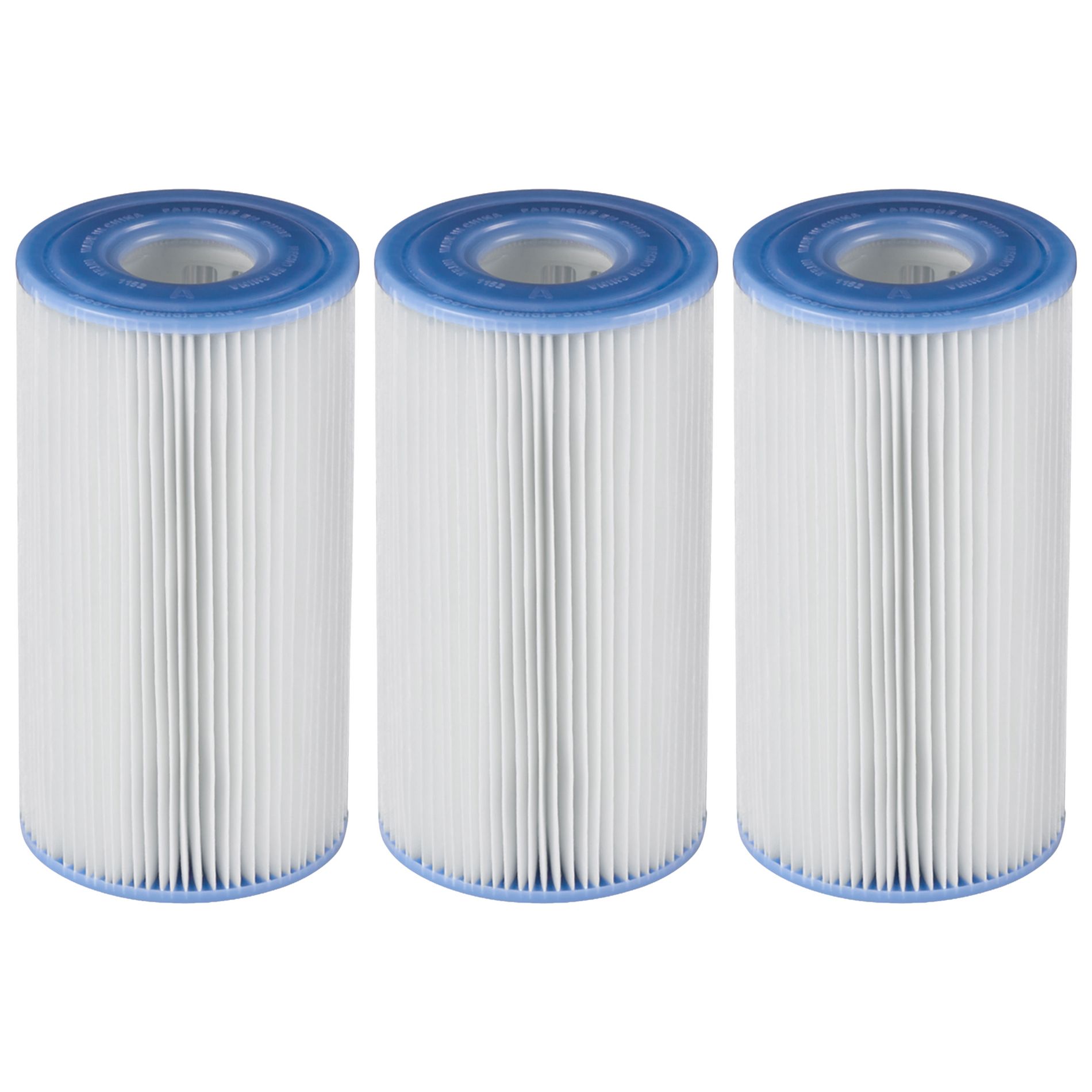 Intex Swimming Pool Easy Set Type A Replacement Filter Pump Cartridge (3 Pack)