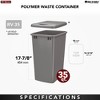Rev-A-Shelf 35Qt Under Sink Trash Can Replacement, RV-35-18-52 (2 Pack) - 3 of 4