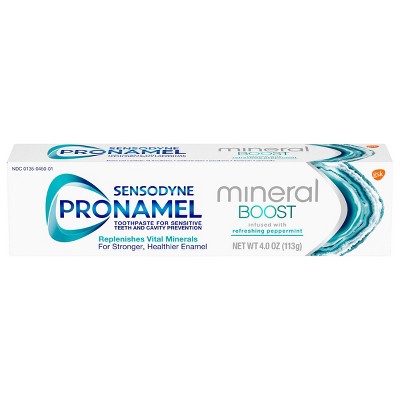 Sensodyne Pronamel Mineral Boost Toothpaste Refreshing Peppermint - 4oz