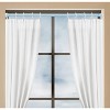 Home Mart Goods Light Blue Adjustable Spring Tension Curtain Rod Heavy Duty Anti-slip 41-76" Inches - 3 of 4