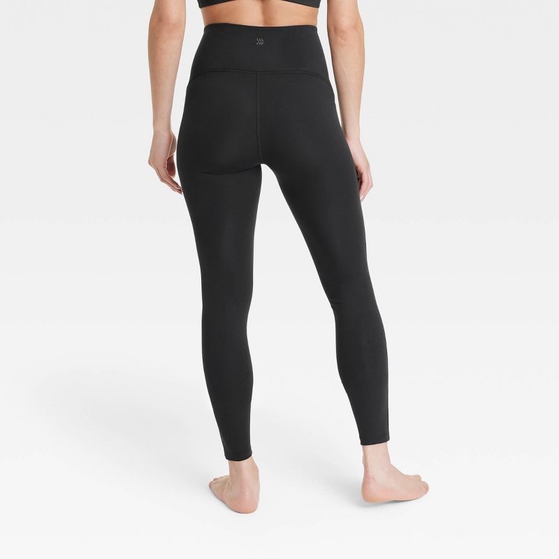 Women's Brushed Sculpt Curvy High-Rise Leggings - All In Motion™, 5 of 9