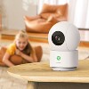 aosu 2K QHD Wi-Fi® Indoor Smart Security Camera and Monitor with 360° PTZ and Smart Motion Tracking in White - 4 of 4