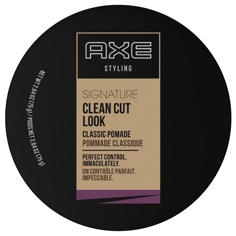 Axe Signature Clean Cut Look Hair Classic Pomade - 2.64oz, 3 of 9