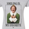 Women's - ELF - Christmas Smile Fitted Graphic T-Shirt - 2 of 3