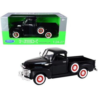 1953 Chevrolet 3100 Pick Up Truck Black 1/24 - 1/27 Diecast Model Car by Welly