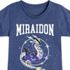 Girls' - Pokémon - Miraidon Collegiate Fitted Short Sleeve Graphic T-Shirt - 2 of 4