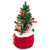 Northlight 32" LED Lighted Santa's Christmas Gift Sack Decoration - 3 of 4