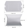 Unique Bargains Paper Rustic Surface Elegant Design Convenient Storage Gift Wrap Pillow Boxes 100 Pcs - 2 of 4