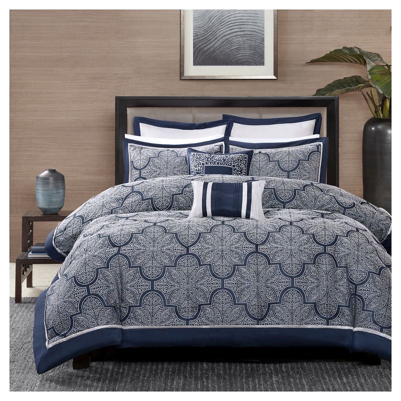 Ryland Jacquard Comforter Set - 8pc, 3 of 10