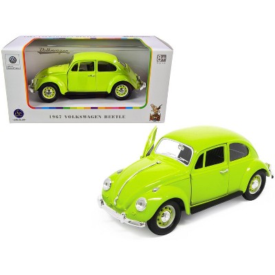 1967 Volkswagen Beetle Light Green 1/24 Diecast Model Car by Road Signature