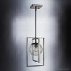 Urban Ambiance Luxury Minimalist Pendant Light,  13.125"H x 8.25"W,  Brushed Nickel Finish, UHP3250 - 4 of 4