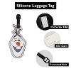 Disney Frozen Luggage Tags Gifts Elsa and Olaf PVC Travel Tag - Set of 4 - 4 of 4