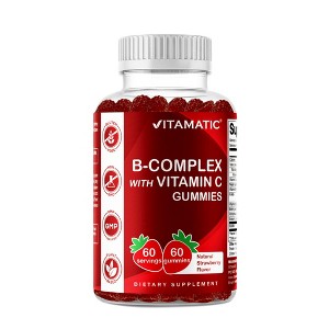 B-Complex with Vitamin C | 60 Gummies - 1 of 4